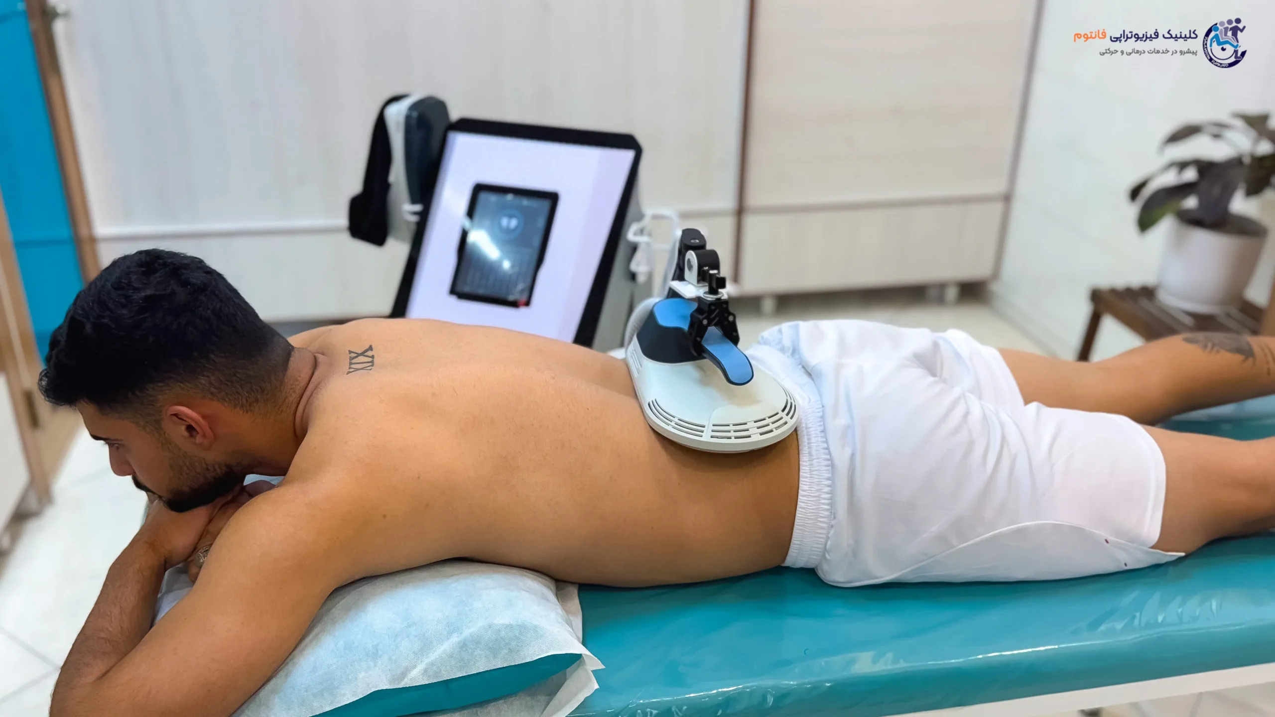 های تسلا کمر دور-تصویر از فیزیوتراپی فانتوم زنجان