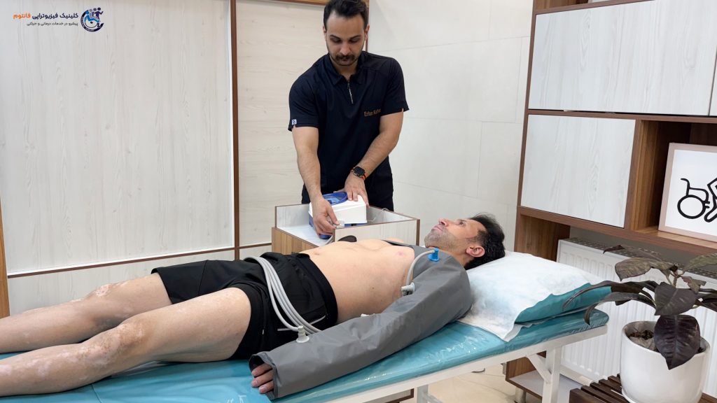 کامپرشن دست-تصویر از فیزیوتراپی فانتوم زنجان